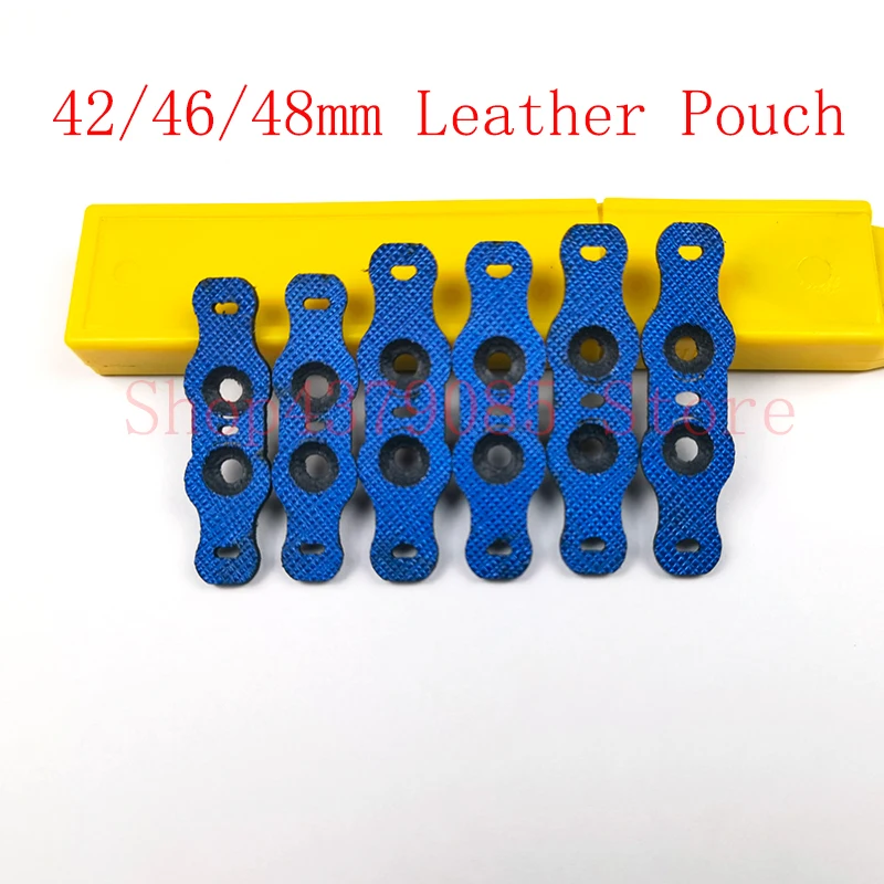 100pcs 42mm 46mm 48mm Blue Lotus Microfiber Leather Pouch Slingshot Flat Rubber Band Leather Pocket for Slingshot
100pcs 42mm 46mm 48mm Blue Lotus Microfiber Leather Pouch Slingshot Flat Rubber Band Leather Pocket for Slingshot