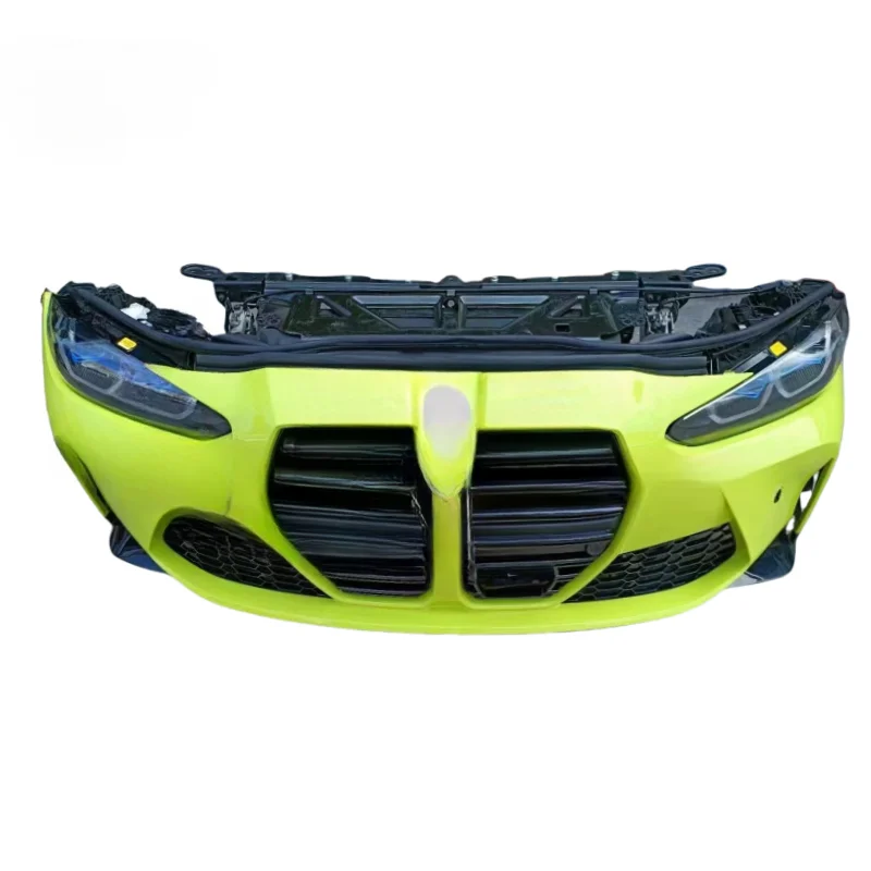 Для BMW M3 M4 G80 G82 (2021-2024): Горячая продажа, оригинальный б/у передний бампер с комплектом лазерных фар
Для BMW M3 M4 G80 G82 (2021-2024): Горячая продажа, оригинальный б/у передний бампер с комплектом лазерных фар
