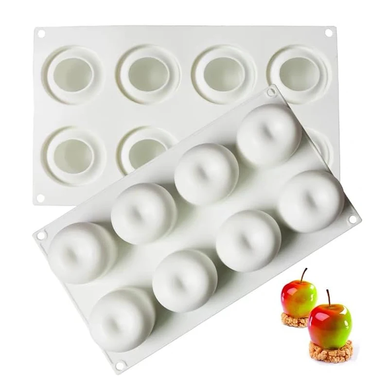 Apple Silicone Mold Fruit Shape Mousse Cake Baking Pan Round Dessert Chocolate Ice Cream Soap Candle Decorating Tool Kitchen
Apple Silicone Mold Fruit Shape Mousse Cake Baking Pan Round Dessert Chocolate Ice Cream Soap Candle Decorating Tool Kitchen