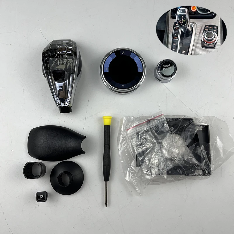 For BMW 5 series 2010 year Three-piece Set Gear Shift Knob Led Crystal gear knob handle inter modified crystal
For BMW 5 series 2010 year Three-piece Set Gear Shift Knob Led Crystal gear knob handle inter modified crystal
