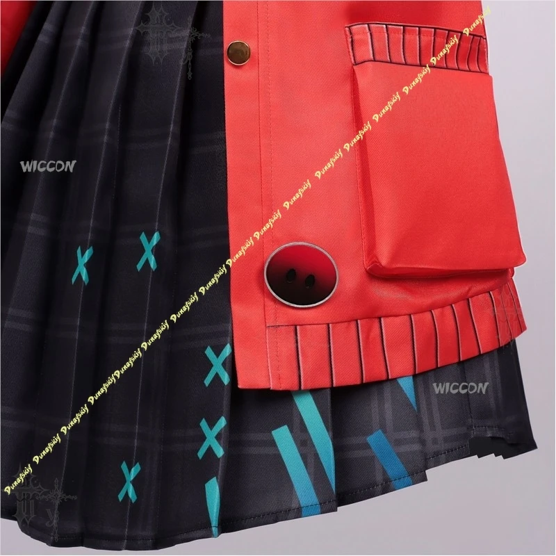 Neverness To Everness Sakiri Cosplay School Costume Uniform Red Coat Skirt Halloween Comic Con Carnival Stage Outfit Jk Red Cos
Neverness To Everness Sakiri Cosplay School Costume Uniform Red Coat Skirt Halloween Comic Con Carnival Stage Outfit Jk Red Cos