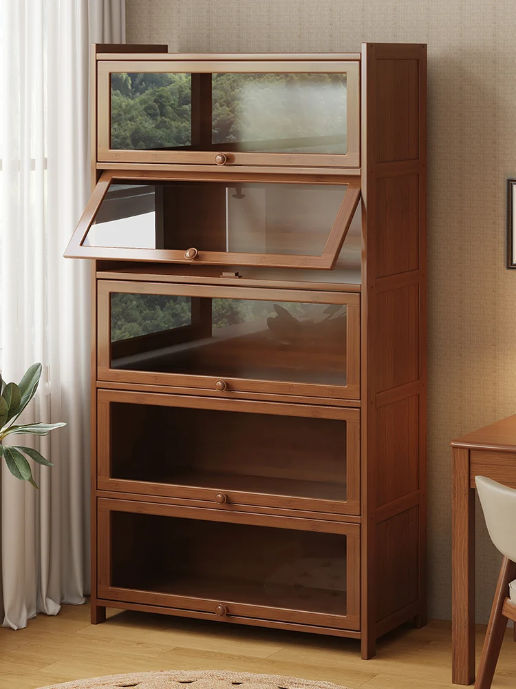 Bookshelf Shelf Floor-to-ceiling bookcase Locker integrated with wall storage Household solid wood with door Dust-proof display
Bookshelf Shelf Floor-to-ceiling bookcase Locker integrated with wall storage Household solid wood with door Dust-proof display