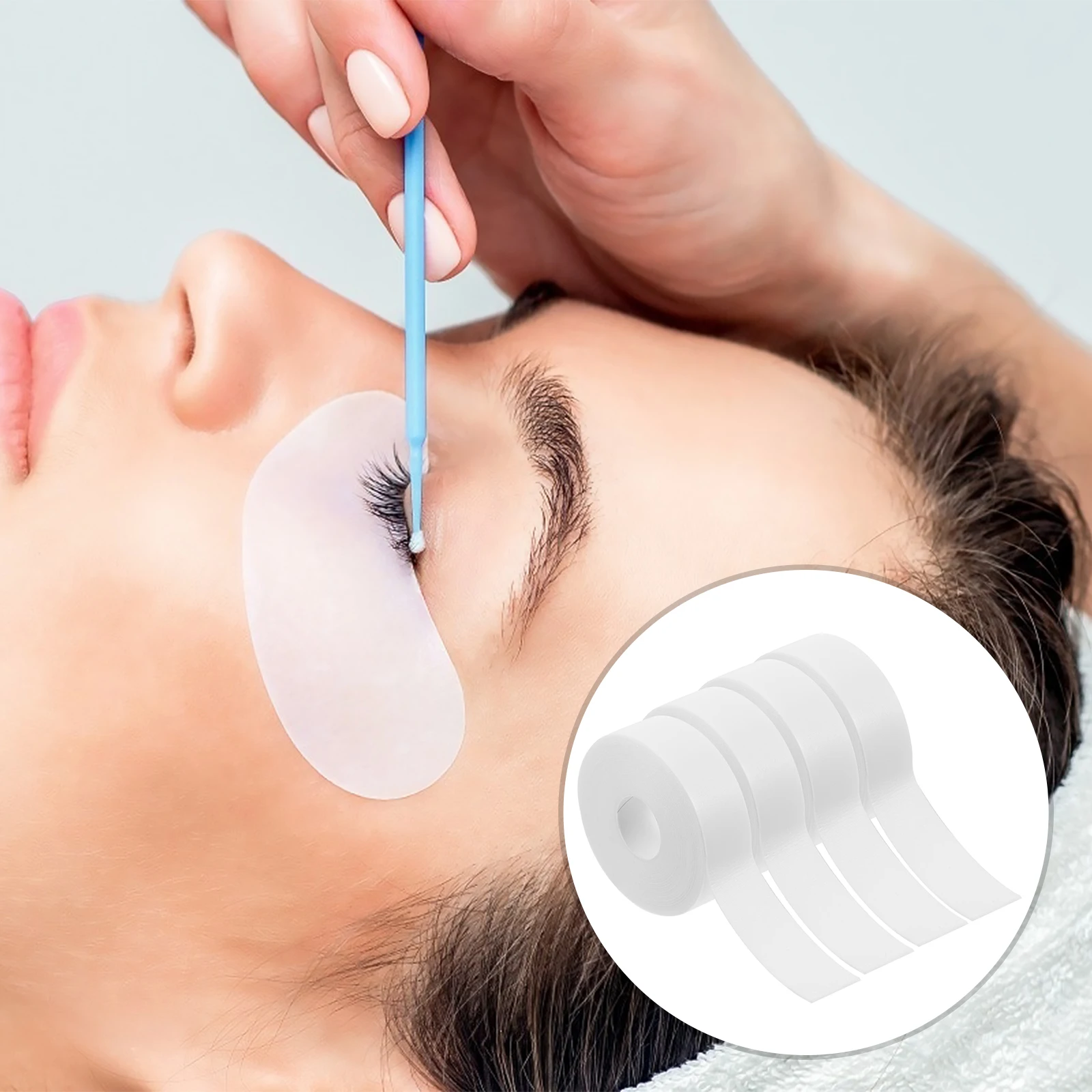 4Rolls EyelashTapes NaturalWhiteFoam forLashExtension Grafting Painless Sticky Breathing SkinProtection SalonUse
4Rolls EyelashTapes NaturalWhiteFoam forLashExtension Grafting Painless Sticky Breathing SkinProtection SalonUse