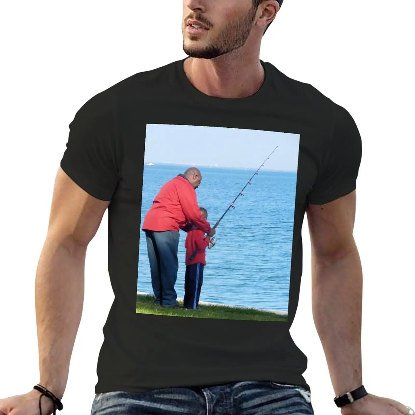 Fishing Lesson T-Shirt summer clothes Louboutins customs design your own cotton t shirt men
Fishing Lesson T-Shirt summer clothes Louboutins customs design your own cotton t shirt men