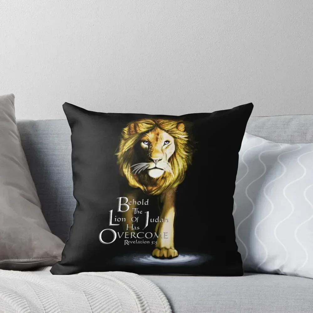 Lion of Judah With Scripture (Gold) Throw Throw Pillow Sofa Cushion Sofa Covers pillow
Lion of Judah With Scripture (Gold) Throw Throw Pillow Sofa Cushion Sofa Covers pillow