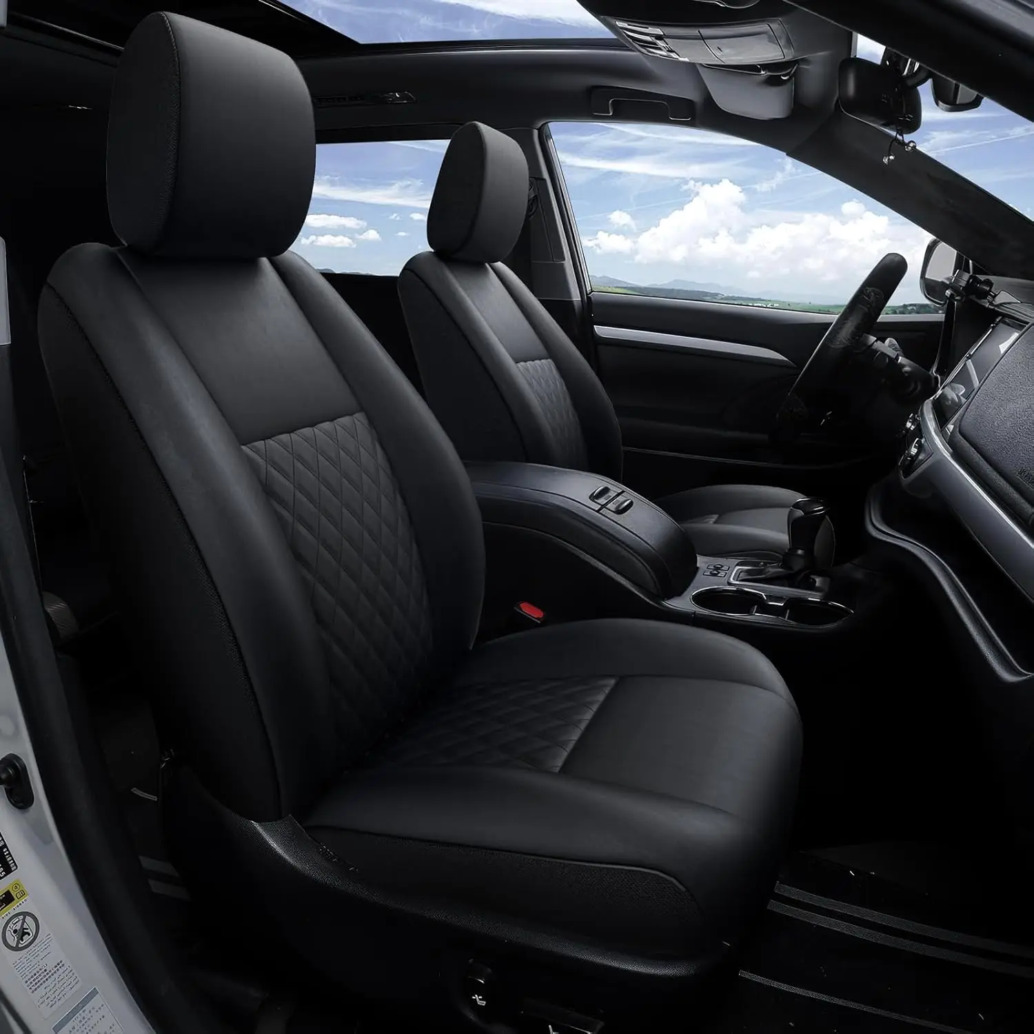 Custom Fit 2 Pack Front Car Seat Covers Fit for Toyota Highlander 2015 2016 2017 2018 2019 LE,XLE,Limited,Hybrid, 8 Seats,Faux L
Custom Fit 2 Pack Front Car Seat Covers Fit for Toyota Highlander 2015 2016 2017 2018 2019 LE,XLE,Limited,Hybrid, 8 Seats,Faux L