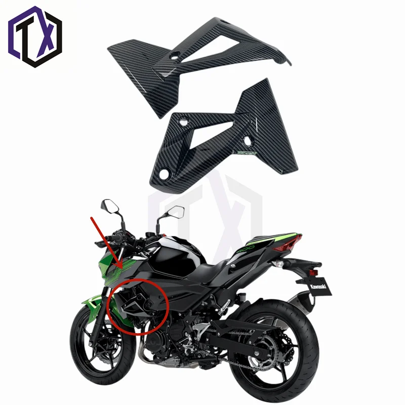 Motorcycle carbon fiber paint Frame panel cover radiator side panel fairing ABS kit for Kawasaki Z400 2018,2019,2020, 2021,2022
Motorcycle carbon fiber paint Frame panel cover radiator side panel fairing ABS kit for Kawasaki Z400 2018,2019,2020, 2021,2022