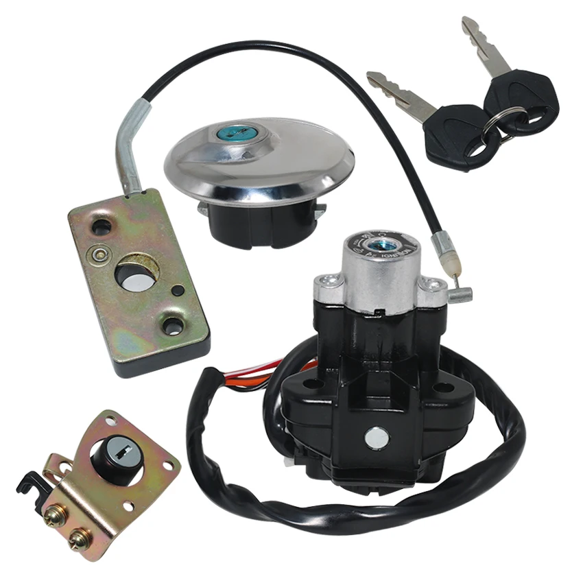 Motorcycle Fuel Gas Ignition Switch Lock With Key Kit For Suzuki GZ125 GZ 125 1998 1999 2000 2001 2002 2003 GZ250 1999-2011
Motorcycle Fuel Gas Ignition Switch Lock With Key Kit For Suzuki GZ125 GZ 125 1998 1999 2000 2001 2002 2003 GZ250 1999-2011