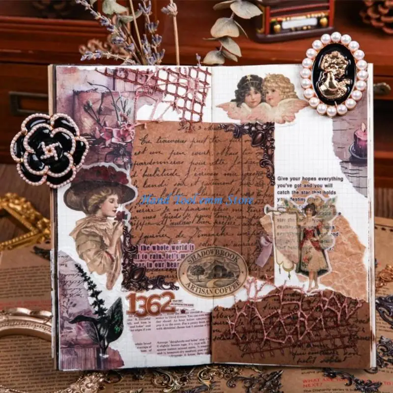 H37F 24 Sheets/Pack Old Styles Stickers Baroques Series Corner Stickers Decorations
H37F 24 Sheets/Pack Old Styles Stickers Baroques Series Corner Stickers Decorations