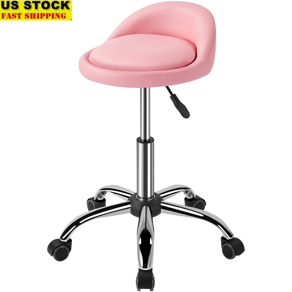 Adjustable Swivel Bar Stool PU Leather Salon Chair with Rolling Wheels Heavy Duty Casters Sturdy Steel Base Salon Home
Adjustable Swivel Bar Stool PU Leather Salon Chair with Rolling Wheels Heavy Duty Casters Sturdy Steel Base Salon Home