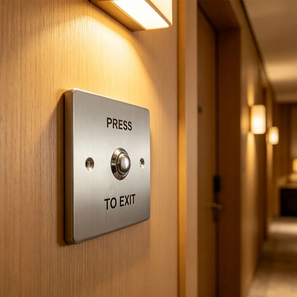 Momentary Push To Exit Button Switch Stainless Steel Panel For Access Control Door Press Exit Switch Waterproof
Momentary Push To Exit Button Switch Stainless Steel Panel For Access Control Door Press Exit Switch Waterproof