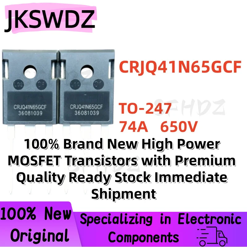 5/10/20PCS CRJQ41N65GCF TO-247 Brand New High Power MOSFETs High Quality In Stock Fast Shipping
5/10/20PCS CRJQ41N65GCF TO-247 Brand New High Power MOSFETs High Quality In Stock Fast Shipping