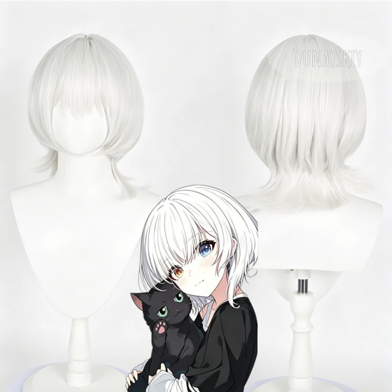 BanG Dream! It's MyGO!!!!! Cosplay Wig Rana Kaname Silver White Short Hair Wig Bob Style Straight Bangs Fluffy Layered Cut Cute
BanG Dream! It's MyGO!!!!! Cosplay Wig Rana Kaname Silver White Short Hair Wig Bob Style Straight Bangs Fluffy Layered Cut Cute