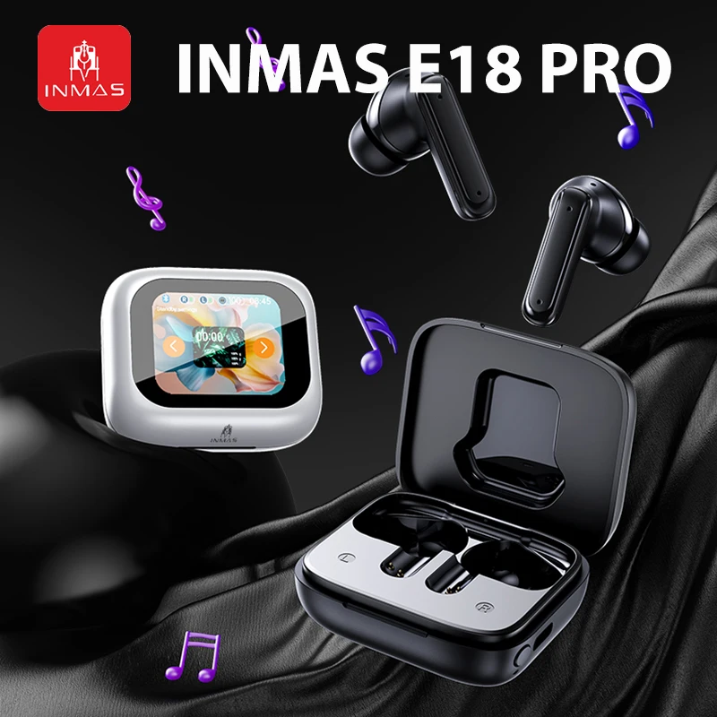 Inmas E18 Pro Wireless Bluetooth Headphones TWS Earbuds In Ear With Mic Hifi Stereo Sports Earphone Waterproof Gaming Headset
Inmas E18 Pro Wireless Bluetooth Headphones TWS Earbuds In Ear With Mic Hifi Stereo Sports Earphone Waterproof Gaming Headset