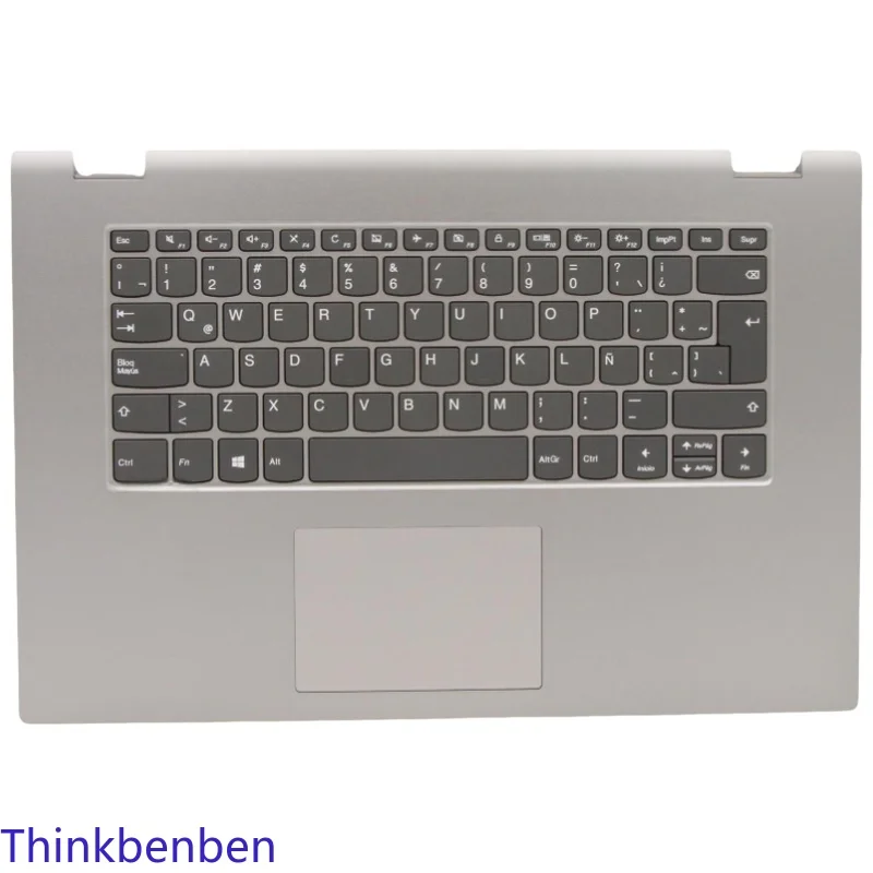 Крышка верхней части корпуса (пальмрест) для клавиатуры LAS Latin Spanish Grey для Lenovo Ideapad Flex C340 15 15IIL 15IWL 15IML 5CB0S17812
Крышка верхней части корпуса (пальмрест) для клавиатуры LAS Latin Spanish Grey для Lenovo Ideapad Flex C340 15 15IIL 15IWL 15IML 5CB0S17812