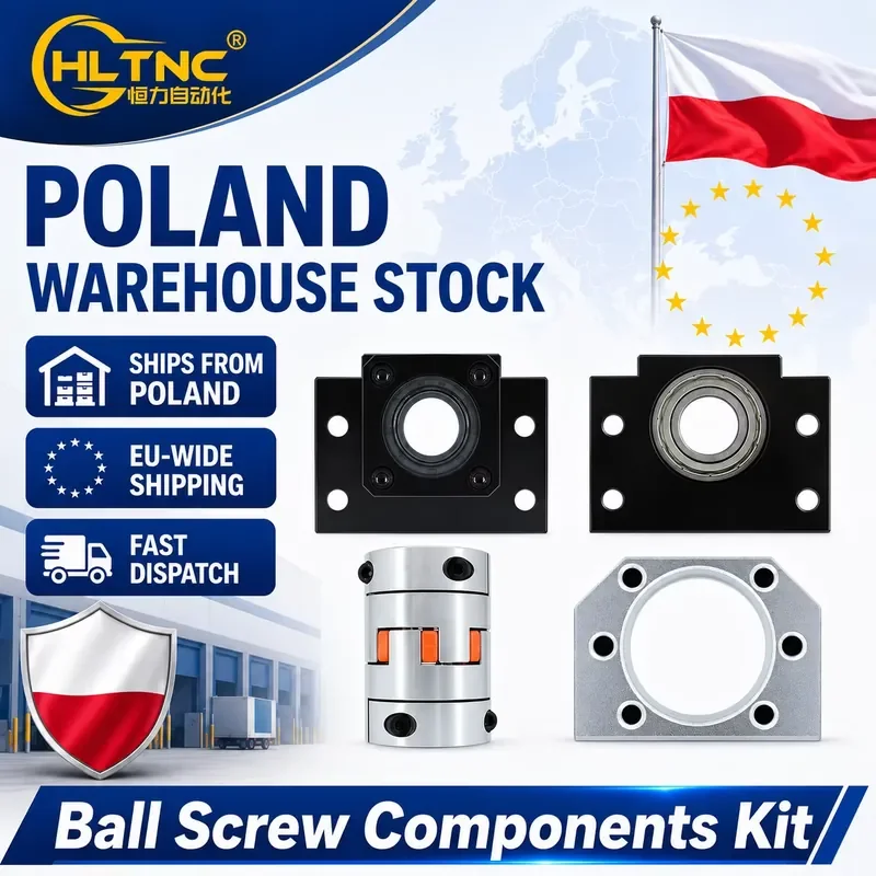 Poland Stock SFU1204 Ball Screw Kit With BK BF End Support DSG12H Nut Seat 6.35x8mm Coupling for CNC Router Linear Motion
Poland Stock SFU1204 Ball Screw Kit With BK BF End Support DSG12H Nut Seat 6.35x8mm Coupling for CNC Router Linear Motion