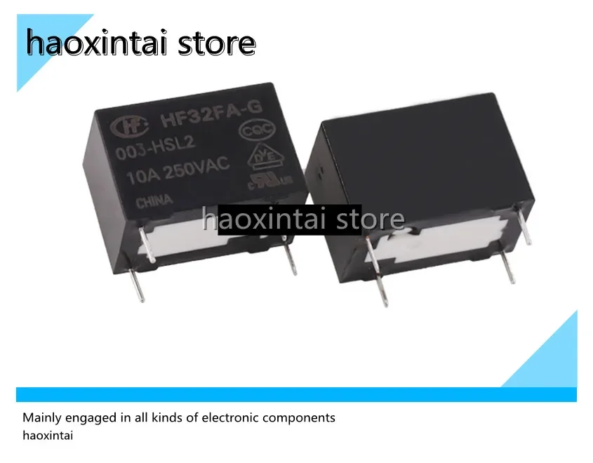 1 шт. HF32FA-G-003-HSL2 оригинальное реле 10 А 250 В переменного тока 4 фута чувствительные 3 В 
1 шт. HF32FA-G-003-HSL2 оригинальное реле 10 А 250 В переменного тока 4 фута чувствительные 3 В