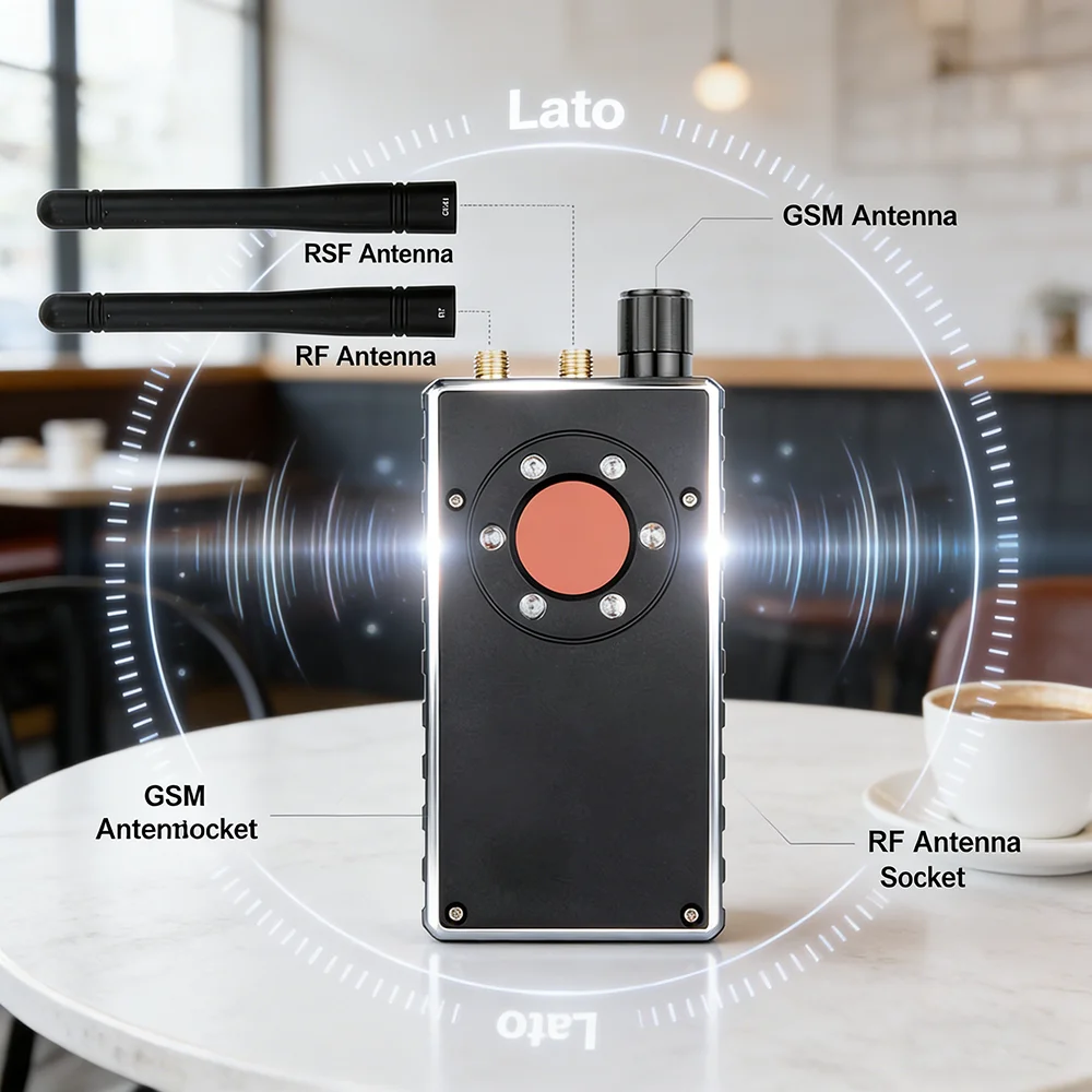 Беспроводной детектор скрытой камеры, GPS-трекер, сканер лазерных линз, GSM-устройства для прослушивания, радар, радиообнаружение, антишпионский сканер радиочастотных сигналов
Беспроводной детектор скрытой камеры, GPS-трекер, сканер лазерных линз, GSM-устройства для прослушивания, радар, радиообнаружение, антишпионский сканер радиочастотных сигналов