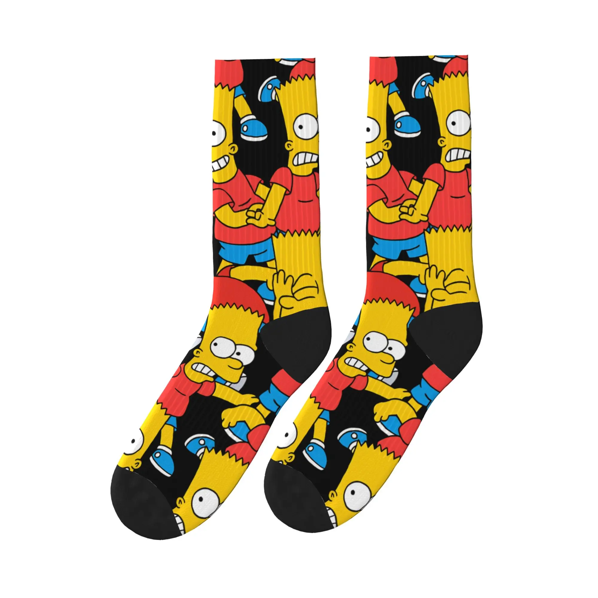 Women Men Socks S-Simpsons Bart Character Pattern Stockings Non Skid Quality Socks Autumn Retro Design Outdoor Sports Socks
Women Men Socks S-Simpsons Bart Character Pattern Stockings Non Skid Quality Socks Autumn Retro Design Outdoor Sports Socks
