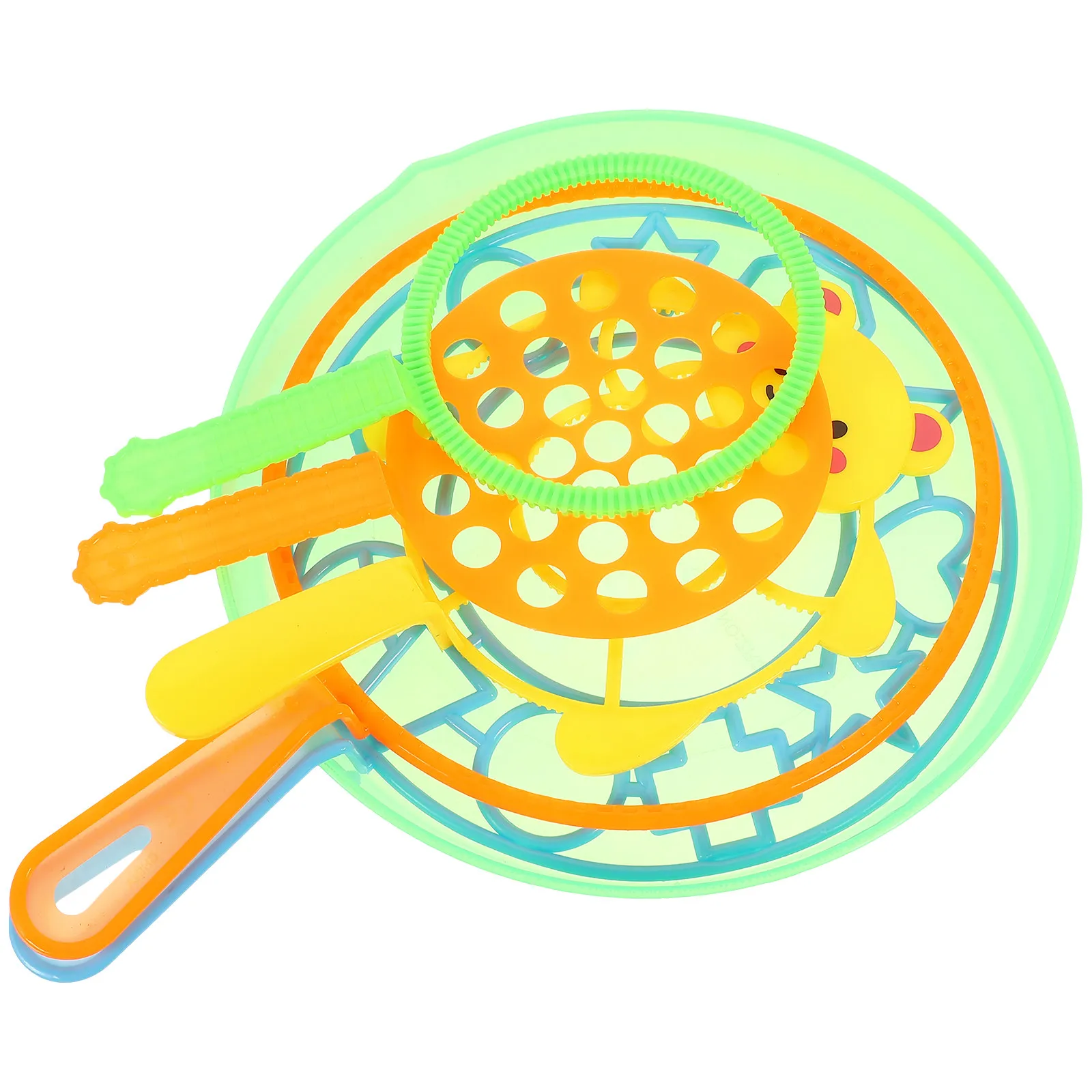 6Pcs Cartoon Bubble Stick Set High Quality Bubble Tool for Children Windmill Running Bubbles Summer
6Pcs Cartoon Bubble Stick Set High Quality Bubble Tool for Children Windmill Running Bubbles Summer