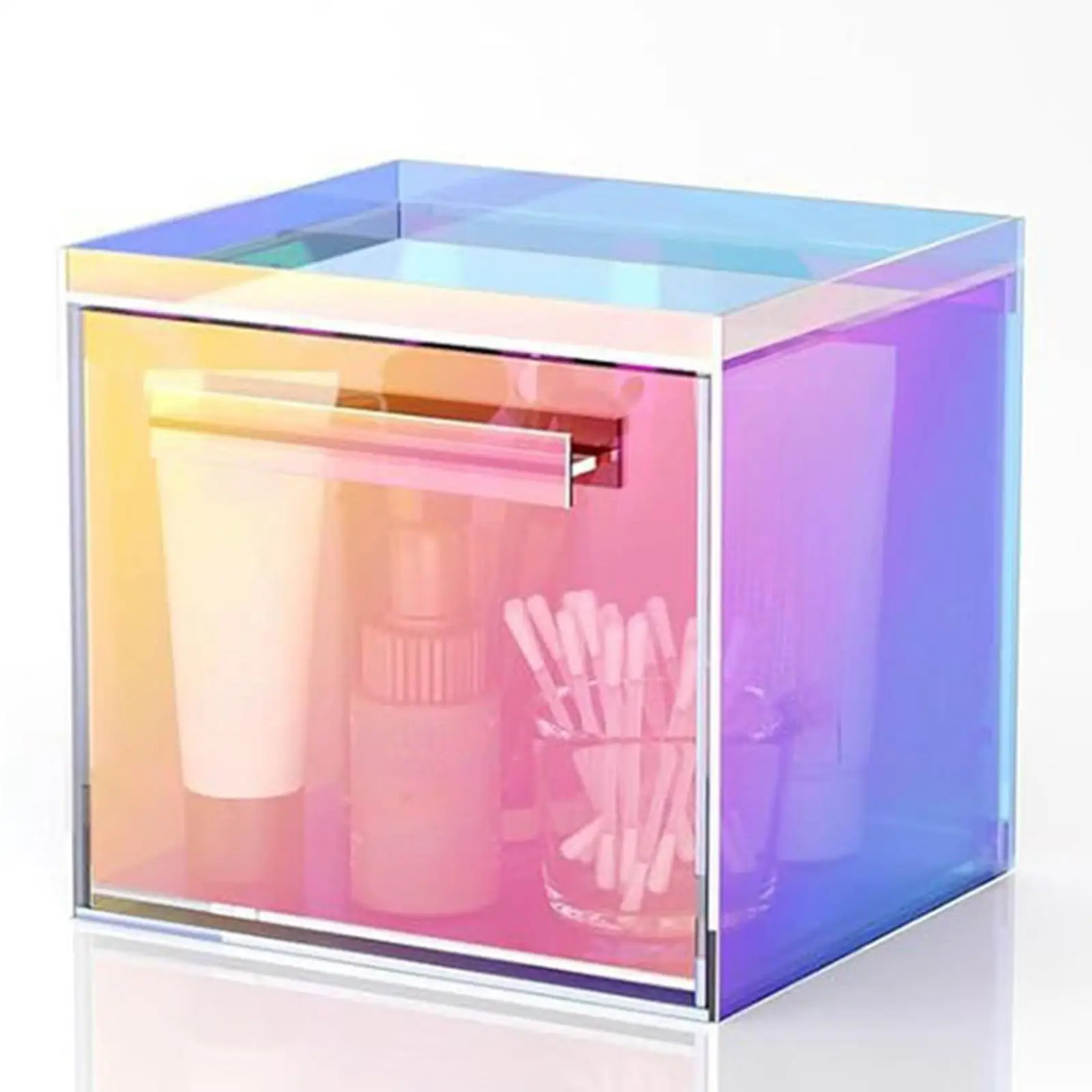 Acrylic Facial Tissue Storage Box Space Saving Large Capacity Makeup Organizer for Bathroom Clean Towel Vanity Washcloths
Acrylic Facial Tissue Storage Box Space Saving Large Capacity Makeup Organizer for Bathroom Clean Towel Vanity Washcloths