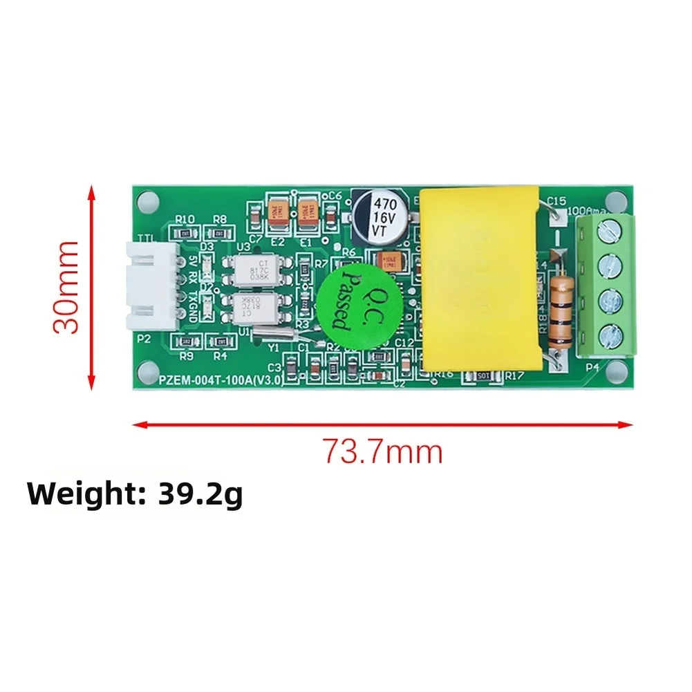 100A AC Current Voltage Power Energy Meter Module With For TTL Serial Port And Protective Shell For Test Meters & Detectors
100A AC Current Voltage Power Energy Meter Module With For TTL Serial Port And Protective Shell For Test Meters & Detectors