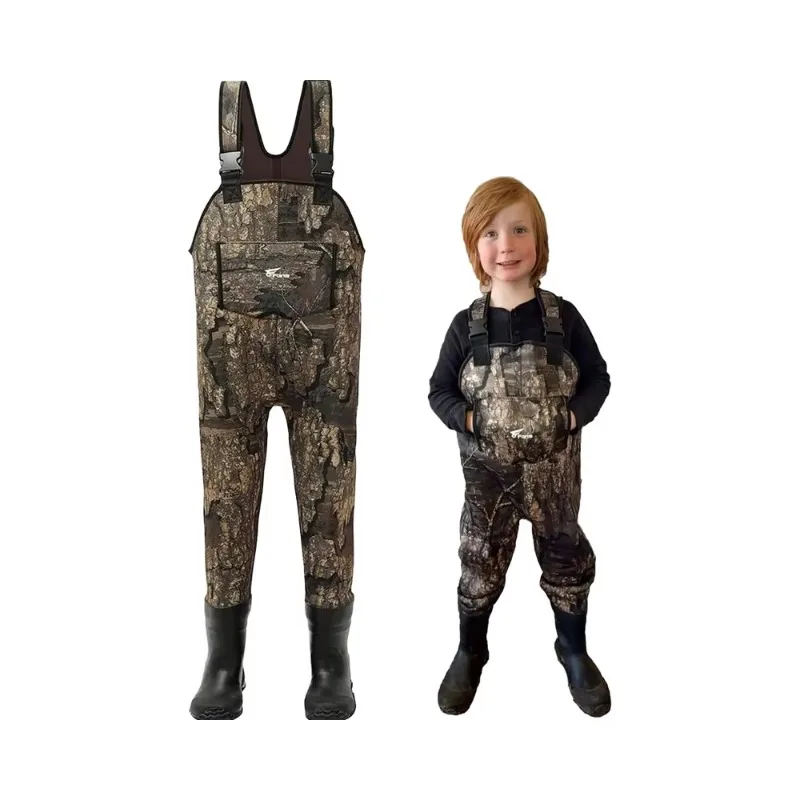 Children's Chest Neoprene Waterproof Nylon Buttocks Wading Insulated Youth Wading, Suitable for Toddler Hunting and Fishing
Children's Chest Neoprene Waterproof Nylon Buttocks Wading Insulated Youth Wading, Suitable for Toddler Hunting and Fishing