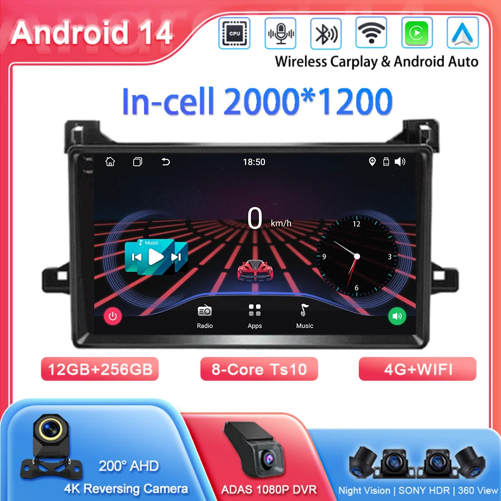 Автомобиль Carplay Android Auto для Toyota Prius XW50 2015-2020 Multimidia видеоплеер QLED сенсорный экран 2din радио стерео головное устройство
Автомобиль Carplay Android Auto для Toyota Prius XW50 2015-2020 Multimidia видеоплеер QLED сенсорный экран 2din радио стерео головное устройство