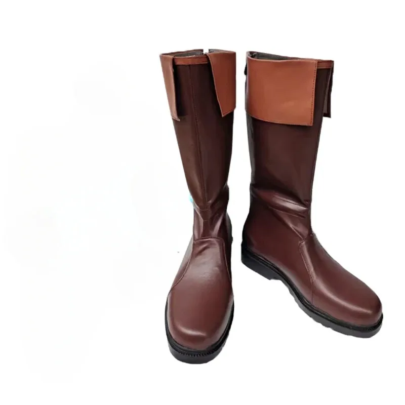 aaa12 3Game Breath of Wild Mens cosplay shoes Comic con role play Link brown boots
aaa12 3Game Breath of Wild Mens cosplay shoes Comic con role play Link brown boots