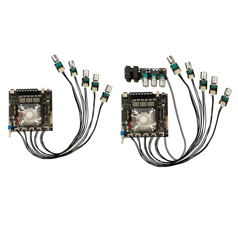 AB15-ZK-DAM L1 Digital Power Amplifier Board Stereo 2X220W&350W Subwoofer Bluetooth Amplifier Module With Shielded Wire
AB15-ZK-DAM L1 Digital Power Amplifier Board Stereo 2X220W&350W Subwoofer Bluetooth Amplifier Module With Shielded Wire