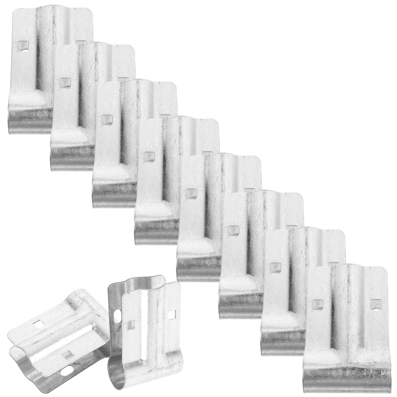 10pcs T Greenhouse Pipe Clamps Fastener Connector Hose Support Clips Galvanized Rail Grid End Steel Tube Accessories Versatile
10pcs T Greenhouse Pipe Clamps Fastener Connector Hose Support Clips Galvanized Rail Grid End Steel Tube Accessories Versatile