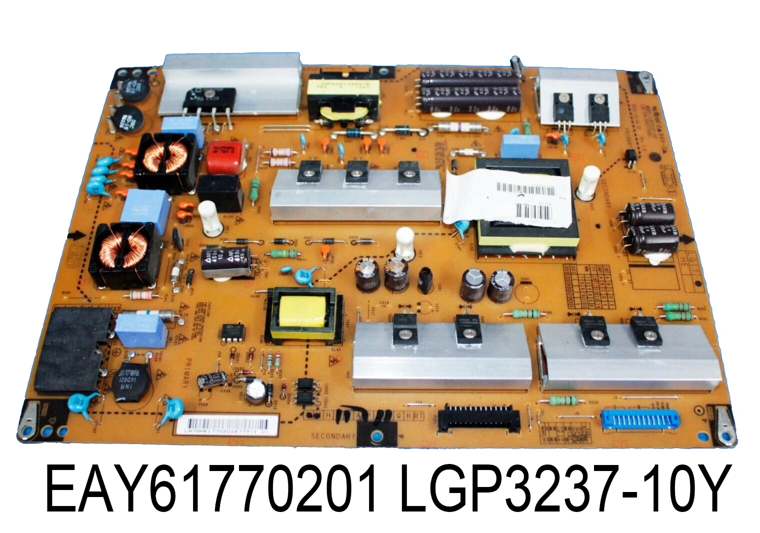 Original EAY61770201 LGP3237-10Y Power Supply Board is for 32LE4500 32LE5500 32LE3300 32LE4508 32LE4900 32inch TV
Original EAY61770201 LGP3237-10Y Power Supply Board is for 32LE4500 32LE5500 32LE3300 32LE4508 32LE4900 32inch TV