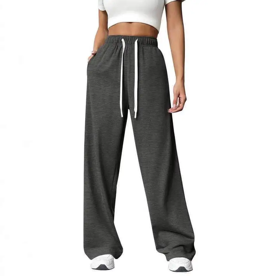 Spring Summer 2026 Women's Loose Straight Leg Sports Casual Pants Cross-Border Fashion Casual Trousers for Ladies
Spring Summer 2026 Women's Loose Straight Leg Sports Casual Pants Cross-Border Fashion Casual Trousers for Ladies
