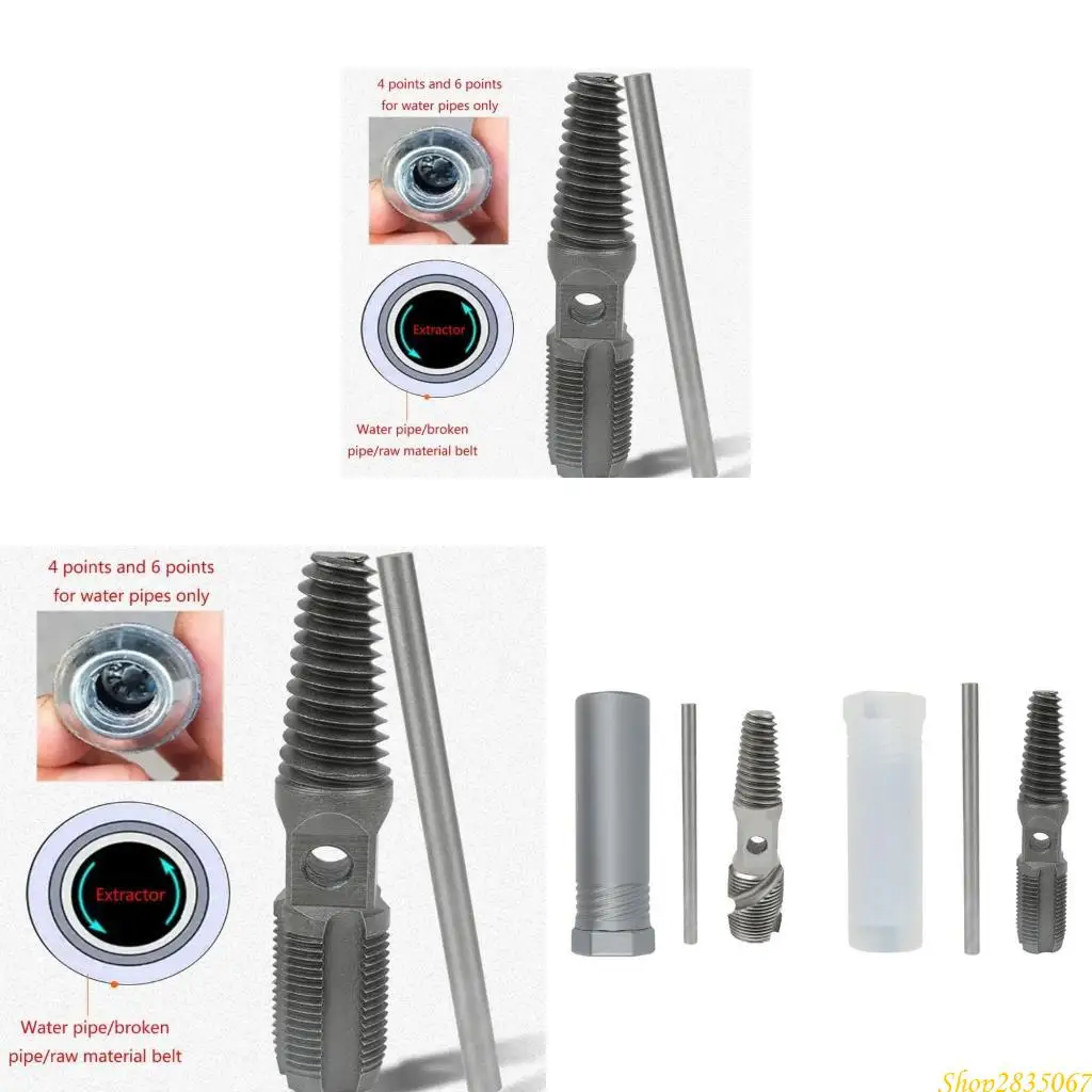 Двойной винтовой экстрактор для удаления винта с надежным 
Двойной винтовой экстрактор для удаления винта с надежным