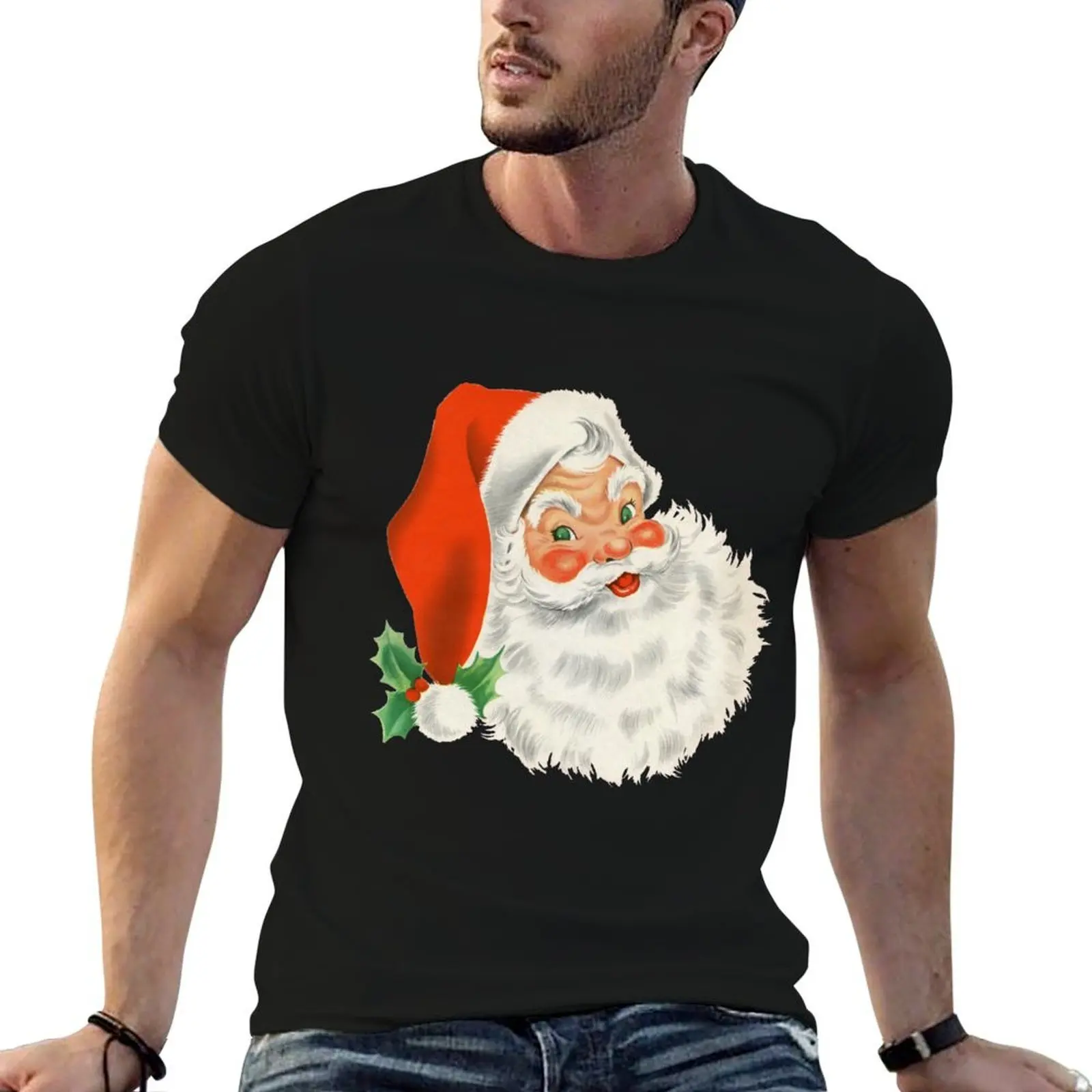 Vintage Retro Santa T-Shirt graphic t shirts for man anime t shirts oversize T-Shirt
Vintage Retro Santa T-Shirt graphic t shirts for man anime t shirts oversize T-Shirt