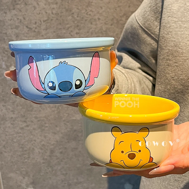 Cute Cartoon Anime Peripheral Stitch Ceramic Household Children'S Rice Bowl Cartoon Tableware Spoon Children'S Birthday Gift
Cute Cartoon Anime Peripheral Stitch Ceramic Household Children'S Rice Bowl Cartoon Tableware Spoon Children'S Birthday Gift