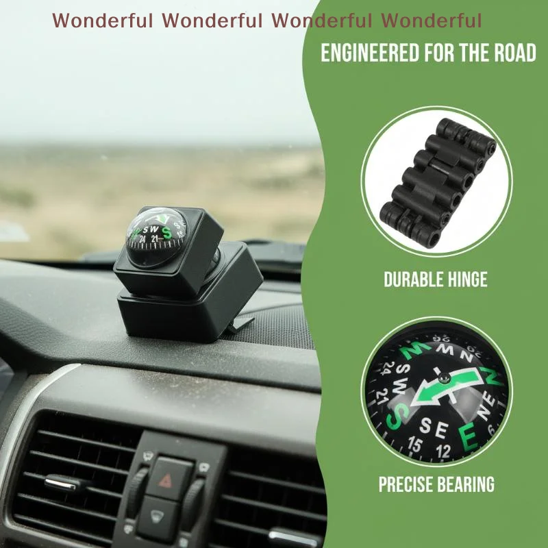 Dashboard Compass Ball Adjustable 360 Degree For Car Boat Marine Truck Practical Installation
Dashboard Compass Ball Adjustable 360 Degree For Car Boat Marine Truck Practical Installation