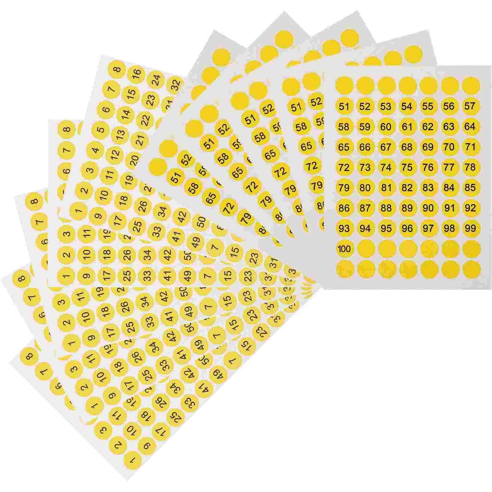 10 Sheets Round Number Stickers Label Numbers Star Calendar Labels for Classroom Decals Office
10 Sheets Round Number Stickers Label Numbers Star Calendar Labels for Classroom Decals Office