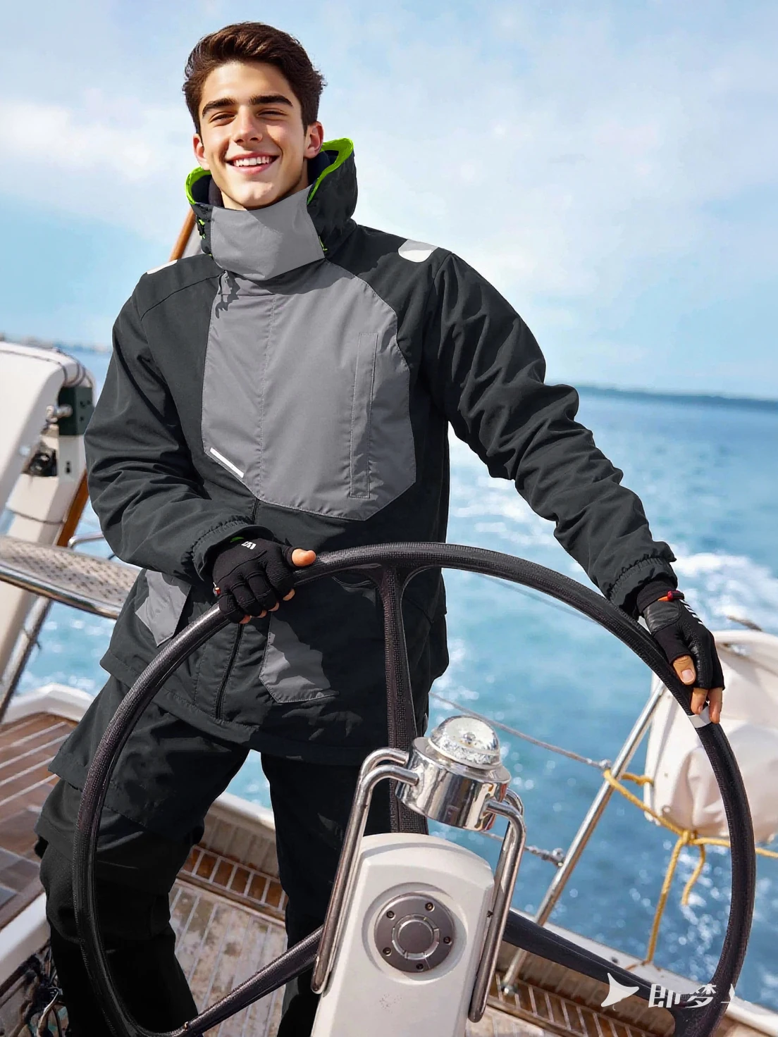 Sailing Jacket A windproof, waterproof and warm single-layer jacket for sailing
Sailing Jacket A windproof, waterproof and warm single-layer jacket for sailing