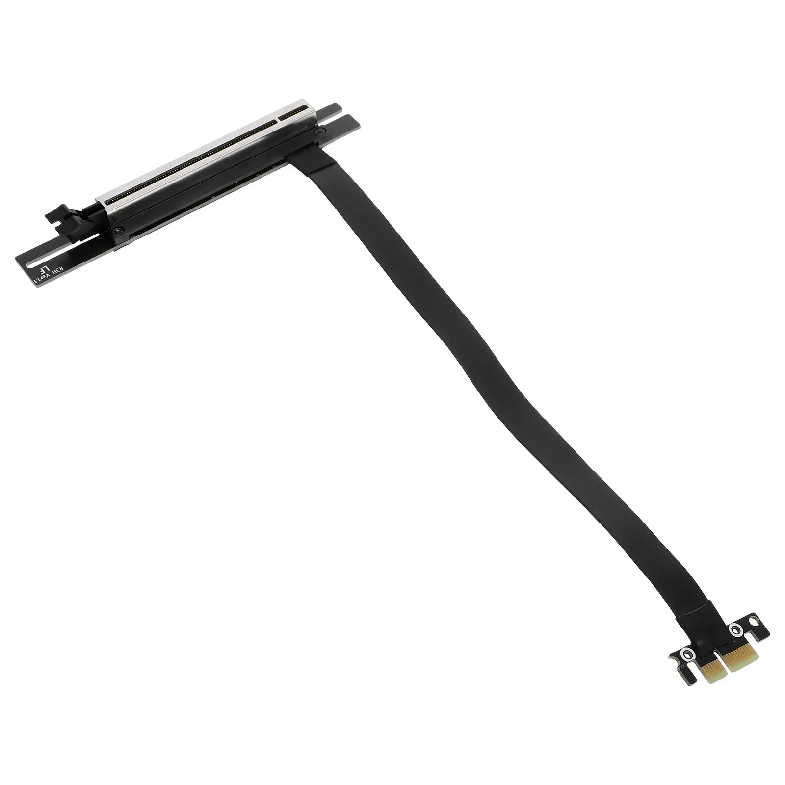 Pci-E 1x to 16x Extender Cable 90 Degree 20cm GPU Mining Riser Stable Transmission Pcie Ribbon Adapter Pci-E 1x to 16x Extender