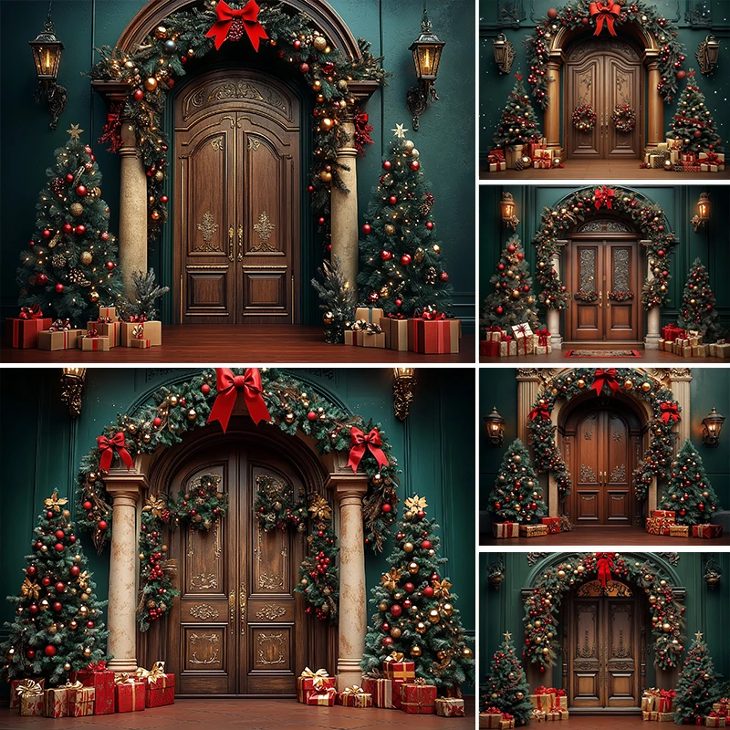 LS Photography Background Christmas Dark Arch Wooden Door Gingerbread House Xmas Tree Decor Kids Birthday Photo Backdrop
LS Photography Background Christmas Dark Arch Wooden Door Gingerbread House Xmas Tree Decor Kids Birthday Photo Backdrop