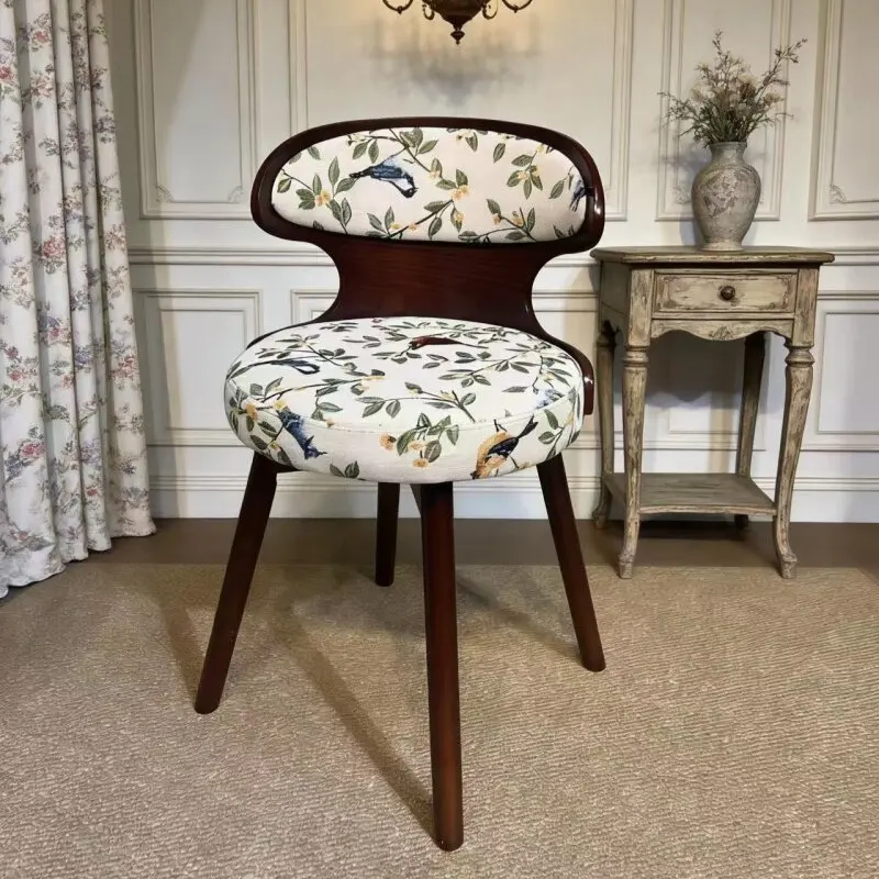 Minimalist Elegant Dining Chairs Luxury French Kitchen Foldable Dining Chairs Accent Solid Wood Sillas De Comedor Furniture Home
Minimalist Elegant Dining Chairs Luxury French Kitchen Foldable Dining Chairs Accent Solid Wood Sillas De Comedor Furniture Home