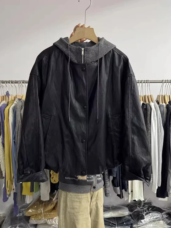 Thiened Cotton Hoodie Jaet Loose Casual Men's Autumn Winter Outerwear Anti-Wrinkle PU Material Long Sve Regular Fit
Thiened Cotton Hoodie Jaet Loose Casual Men's Autumn Winter Outerwear Anti-Wrinkle PU Material Long Sve Regular Fit