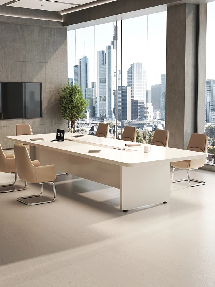 Office furniture large conference table simple conference room negotiate reception office table and chair combination
Office furniture large conference table simple conference room negotiate reception office table and chair combination