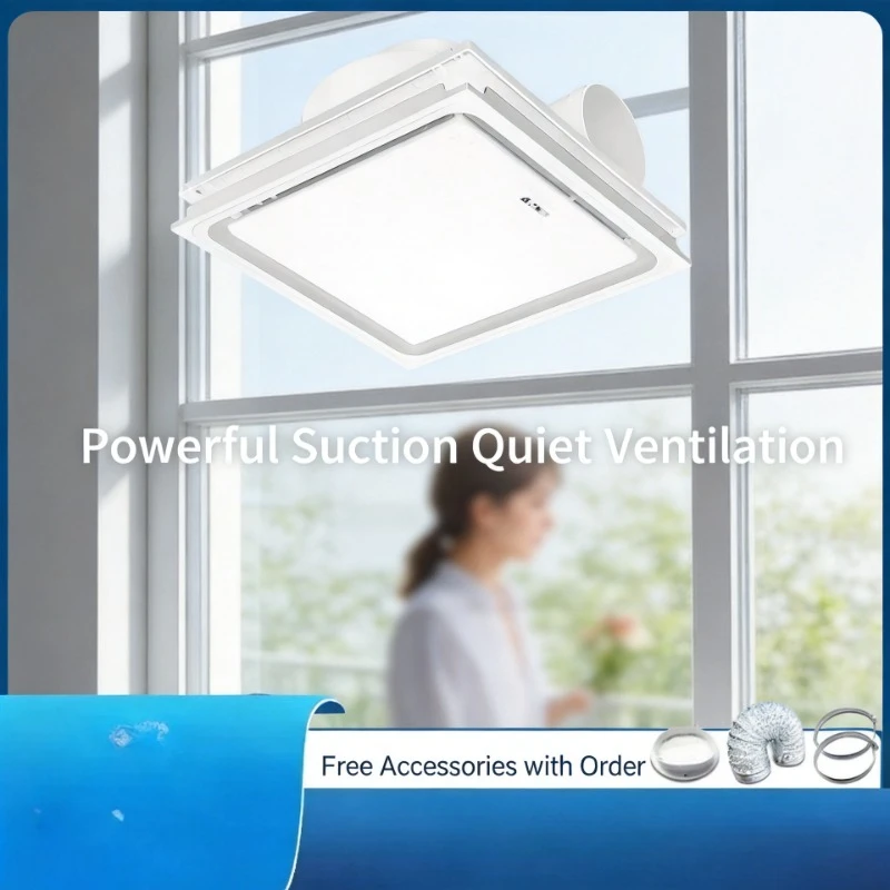 Household Integrated Ceiling Ventilator Powerful Silent Exhaust Fan For Kitchen Toilet Whole House Ventilation
Household Integrated Ceiling Ventilator Powerful Silent Exhaust Fan For Kitchen Toilet Whole House Ventilation