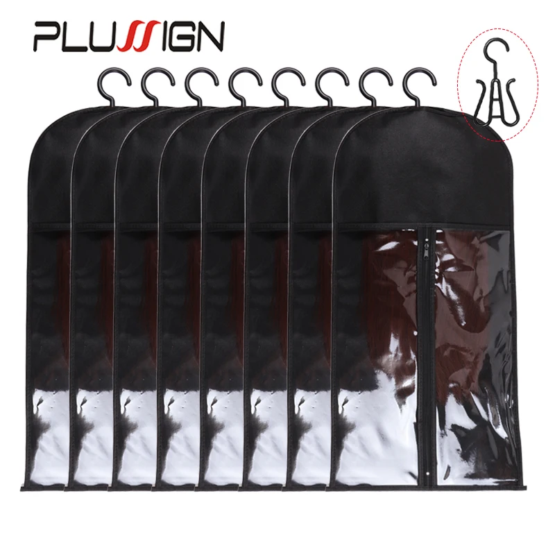 Plussign Wig Bag With Wig Hanger For Wig Storage Dustproof Storage Bag And Wig Hanger For Multiple Wigs New Hot Wig Accessories
Plussign Wig Bag With Wig Hanger For Wig Storage Dustproof Storage Bag And Wig Hanger For Multiple Wigs New Hot Wig Accessories