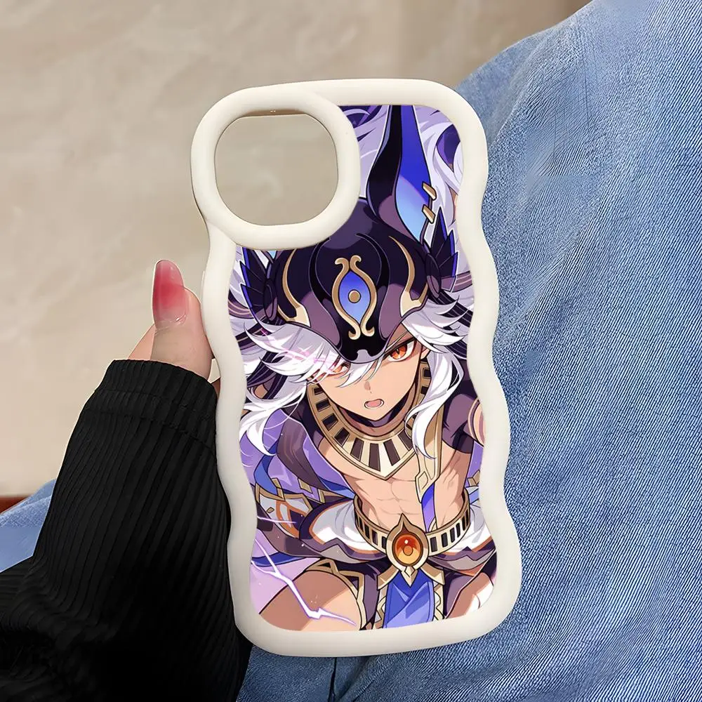 Game GI Cyno Phone Case for iPhone 17 16 15 14 13 12 11 Air Pro Max Plus White Soft TPU Wavy Edge Cover
Game GI Cyno Phone Case for iPhone 17 16 15 14 13 12 11 Air Pro Max Plus White Soft TPU Wavy Edge Cover