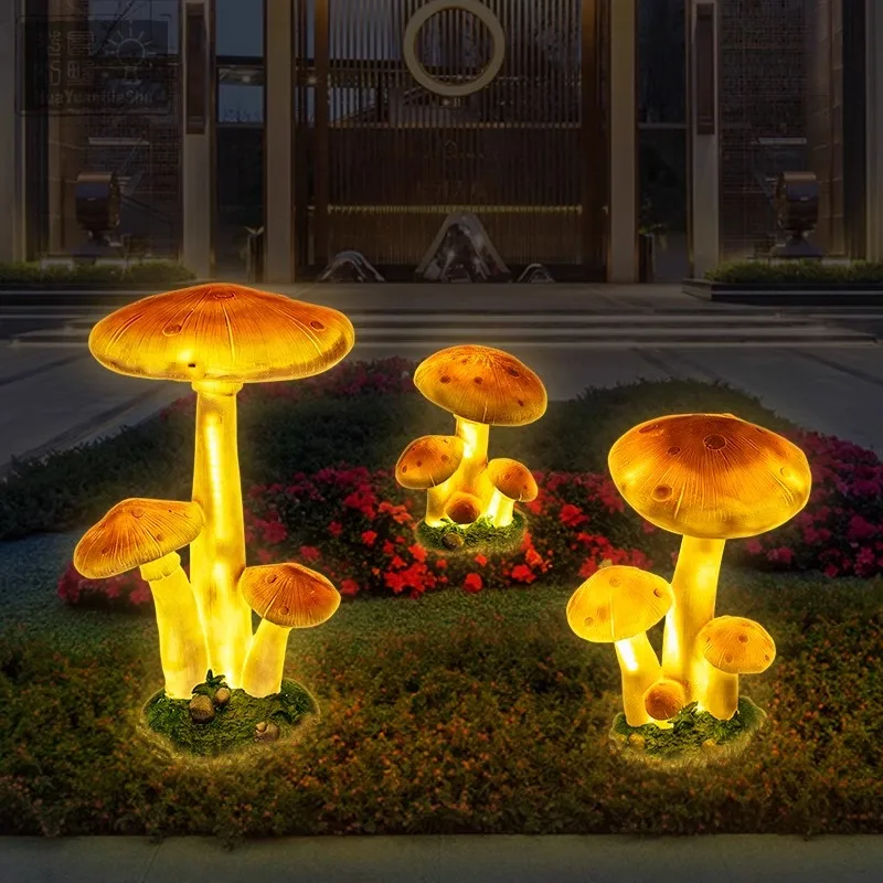 Luminous mushroom lamp lawn solar LED outdoor lighting solar lamp outdoor garden decoration outdoor garden lamp
Luminous mushroom lamp lawn solar LED outdoor lighting solar lamp outdoor garden decoration outdoor garden lamp