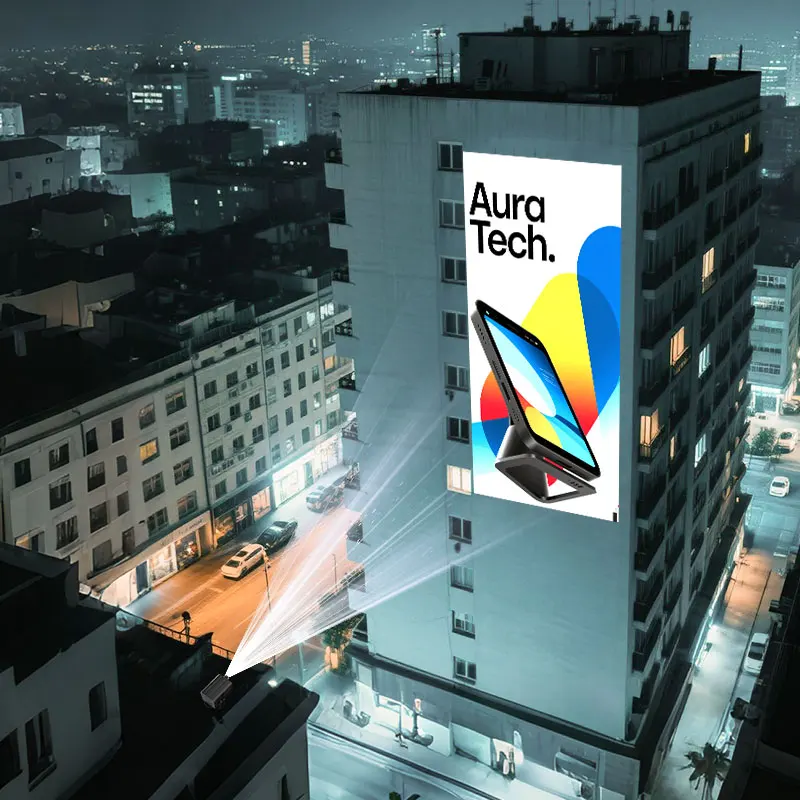 STLF Wall logo Gobo Projector Outdoor Waterproof IP67 200W/300W/600W High Power Projection Lamp Customized LED Advertising Light
STLF Wall logo Gobo Projector Outdoor Waterproof IP67 200W/300W/600W High Power Projection Lamp Customized LED Advertising Light