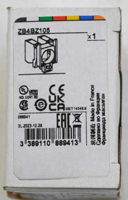 Brand new In stock ZB4BZ105 1pcs push button switch electric shock Fast delivery
Brand new In stock ZB4BZ105 1pcs push button switch electric shock Fast delivery